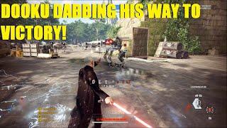 Dooku dabbing on these fools Return of the lag!  Galactic assault - Star wars battlefront 2