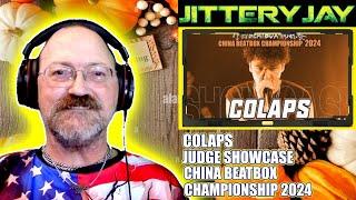 Colaps - China Beatbox Championship 2024 - Judge Showcase - Reaction