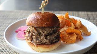 Spring Lamb Sliders - Lamb Shoulder Braised with Honey & Mint - Easter Lamb