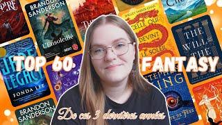   TOP 60 des romans de fantasy les plus populaires des 3 dernières années selon Goodreads !