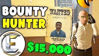 Bounty Hunter $15,000 Dead Or Alive - Gmod DarkRP Life (Players Go Into Hiding)