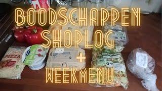 Boodschappen shoplog + Weekmenu voor week #30 | BUDGET | 2023