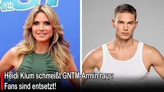 Heidi Klum schmeißt GNTM-Armin raus: Fans sind entsetzt! #germany | SH News German