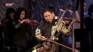 "Concerto for Morin Khuur(Horse head fiddle) and chamber Orchestra"(1989) by Khangal, Z.