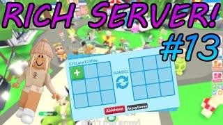 Ich TRADE in einem RICH SERVER (Teil 13) in Adopt Me! (Deutsch) | RobloxLara