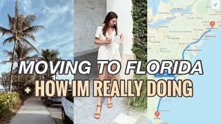 MOVING TO FLORIDA  + DAY IN MY LIFE VLOG | Travel With Me, Real Chat About How I'm Doing + Work Day