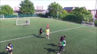 Aerial Drone Footage AMA Staff Footy Practise, 26th May 2017. Preview Video. AMA, UK.