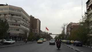 ► Nice Taxiride in Tehran IRAN - ‏تهران‎