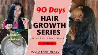 90 Days hair growth series for long & thicken hair Dandruff solution | video-4.