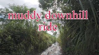 Muddy downhill ride / Team NTC / Al Lanzky TV / bike vlog / Negros Occidental