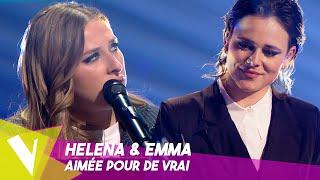 Helena Bailly - 'Aimée pour de vrai' ● Helena Bailly & Emma | Live 6 | The Voice Belgique Saison 11