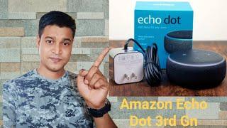 Amazon Echo Dot (3rd generation)smart speaker unboxing in hindi...