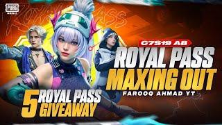 C7S19 A8 Royal Pass | 5 RP Giveaway|  PUBG MOBILE 