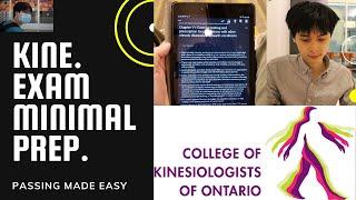 The COMPLETE guide on how to pass the College of Kinesiologists Exam with minimal studying