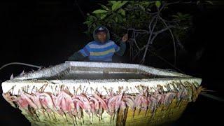 Inarya Ang Mahabang kitang sa Bakawan Grabi Ang lalaki ng Isda Dito!