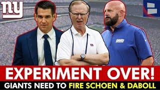 NY Giants Must Fire Joe Schoen & Brian Daboll