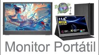 DTUP:  Monitor Portátil LS02 ️ 1080p HD 11.6" ‍