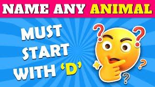 Avoid Saying The Same Thing As Me (GAME)  Alphabet Challenge 