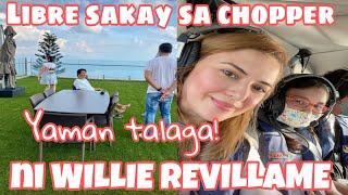 John Estrada with family namasyal sa Puerto Gallera at sumakay ng chopper ni Willie Revillame