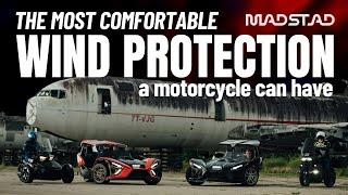 MADSTAD - The Most Comfortable Wind Protection a Motorcycle Can Have