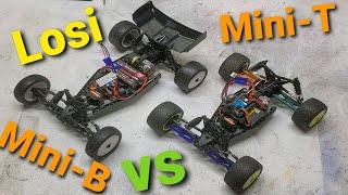 Losi Mini-B vs. Mini-T 2.0 - Unboxing, Review, Test