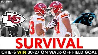 Chiefs News & Reaction After Walk-Off FG Win Over Panthers: Patrick Mahomes DOES IT AGAIN