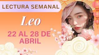 #Leo Semanal: 22 a 28 de Abril  Aprovecha este momento!  ⭐ Brujo Gallego ⭐