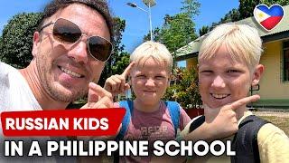  Russian Kids in a Philippine School