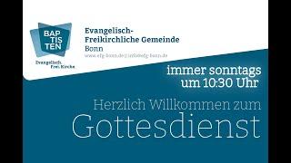 Gottesdienst 18.08.2024