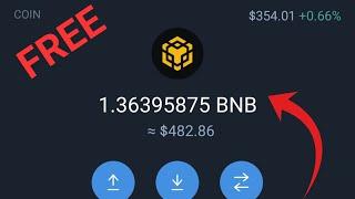 How To Get  Free BNB Coin On Trust Wallet