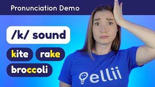 Pronouncing /k/ – English Pronunciation Lesson (Part 1)