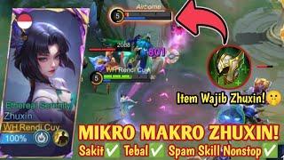 CARA MAIN ZHUXIN SUPER AGRESIF! BUILD ZHUXIN TERBAIK SAAT INI! BEST BUILD ZHUXIN - MLBB