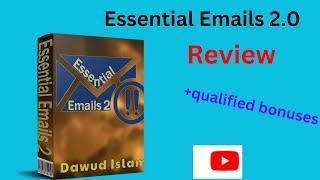 Essential Emails 2.0 Review: !!! Don`t get Essential Emails 2.0 without bonuses !!!