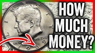 1969 SILVER HALF DOLLAR VALUE - RARE COINS WORTH MONEY!!