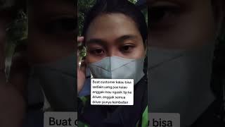 lagi enggak bawa uang customer minta kembalian #gojek #ojol #ceritaojol