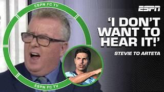 'I DON'T WANT TO HEAR IT!'  - Steve Nicol's REACTION to Mikel Arteta's comments | ESPN FC