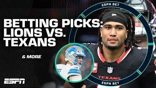 NFL WEEK 10 BEST BETS: Detroit Lions vs. Houston Texans, Steelers vs. Commanders & MORE  | ESPN BET