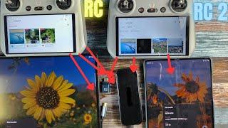 DJI RC/RC2/RC PRO: How To Transfer Files Straight From The Controller. 4 Different Ways!!!!!