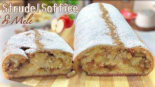 SOFT APPLE STRUDEL  Lightweight ricotta cheese dough 