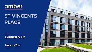 Property Tour | St Vincents Place | Best Student Accommodation in Sheffield  | UK | amber