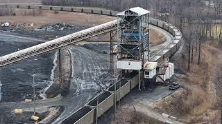 Loading a Western Kentucky Coal Train: The Warrior Coal Mine in Action