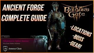 [BG3] UPDATED Guide to the Ancient Forge! BEST ACT 1 ARMOR