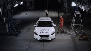 Autoliv performs first crash test of an e-scooter airbag