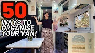 Making a Caravan Feel Like HOME || Storage, Organising & Decorating | 50+ Tips, Tricks, Mods & HACKS