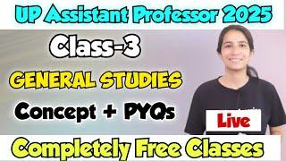 Class-3 UPHESC 2025 General Studies | Unit-2 UGC; NIRF; NAAC; RTE Act, 2009 | Free Classes By Ravina