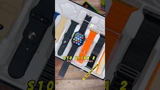 Black Watch Ultra 2 X 7 Pair Straps X wireless charger Best Gadgets from Aliexpress⁉️ #watch 3