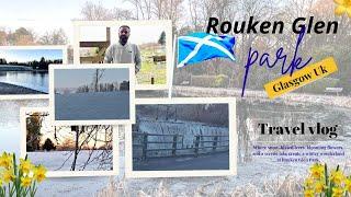 A Day at Rouken Glen Park Glasgow Scotland UK: Nature, Fun, and Relaxation VLOG 1(4k)