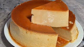 FLAN CREMOSO  CASERO CON INGREDIENTE SECRETO