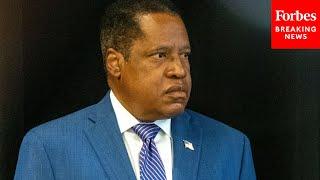 Larry Elder Condemns White Woman In Gorilla Mask Who Threw Egg At Him In Recall Concession Speech