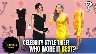 Meghan loves a tie belt! But they don't love Meghan back! Joan Rivers would be screaming at this!